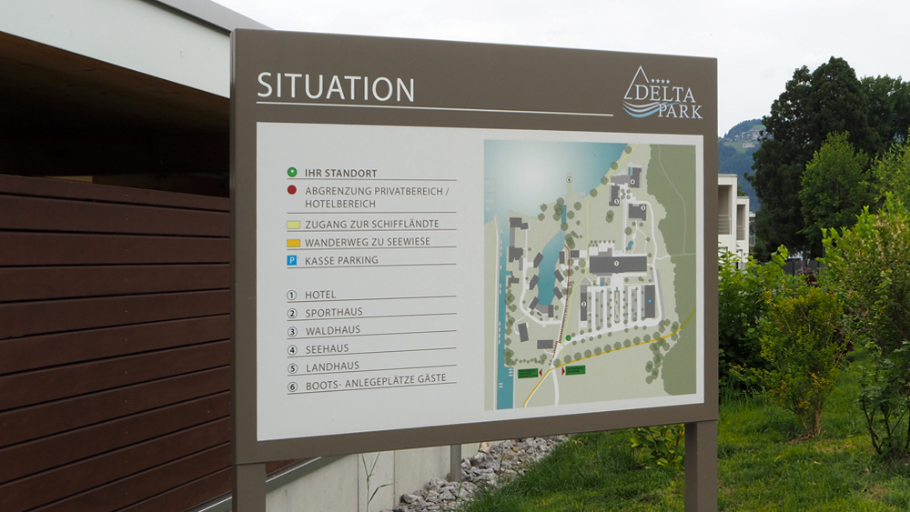 Rahmen aus Aluminium mit lackierter Oberfläche