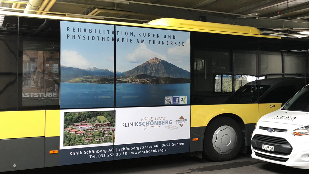 Digitaldruck mit UV Schutzlaminat