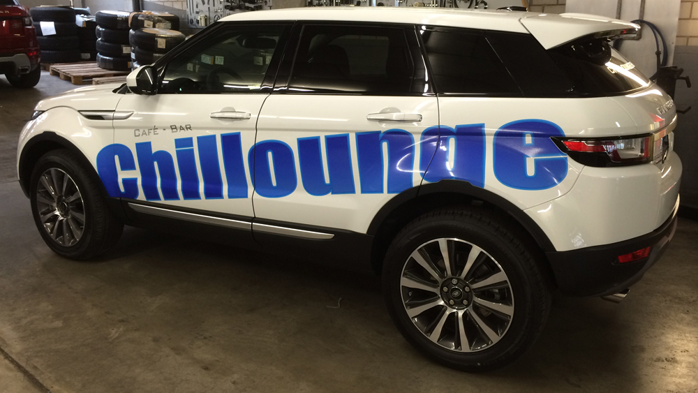 Digitaldruck farbig mit UV Schutzlaminat in Form freigestellt