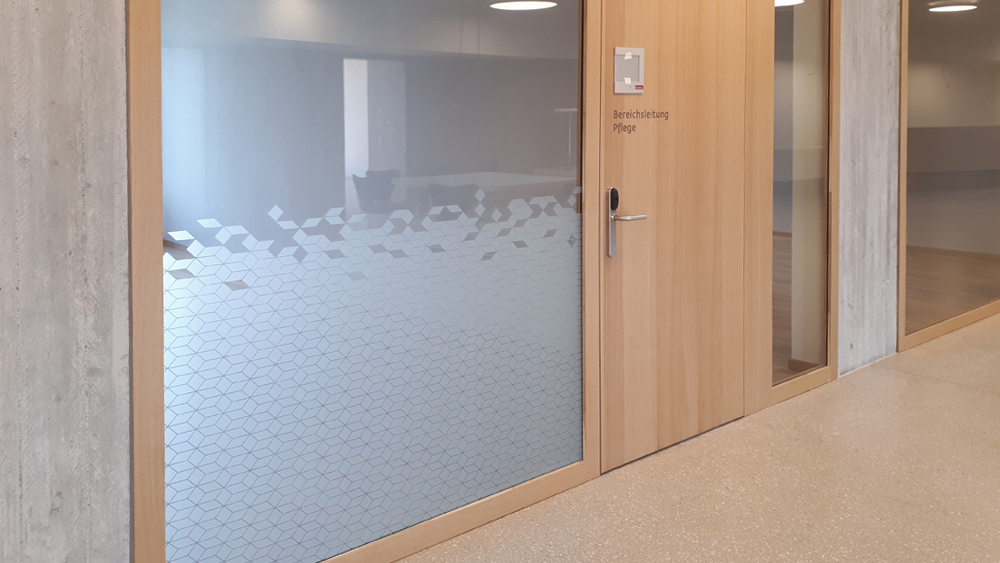 Wabenmuster einzeln ausgeschnitten